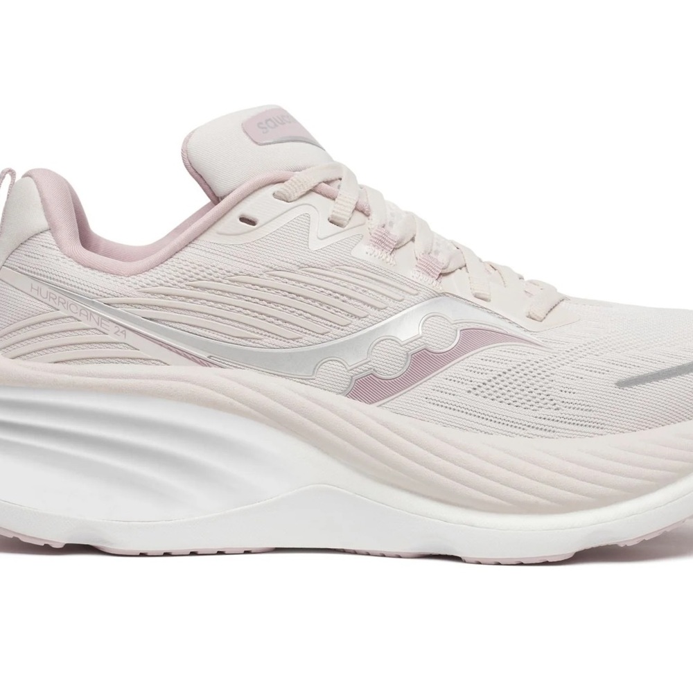 Saucony Hurricane 24 Women's Light Pink Running Shoes New In Box